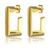 Women Cendré Jewellery | Merci Hoop Earrings|Gold