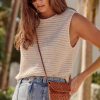 Women Ceres Life Tops | Mesh Knit Tank