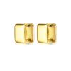 Women Cendré Jewellery | Rive Gauche Huggie Earrings|Gold