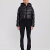 Women Toast Society Jackets | Orbit Puffer-Glazed Black