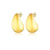 Women Cendré Jewellery | Paloma Earrings|Brushed Gold