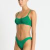 Women Bond-Eye Bikini Bottoms | Sign Brief|Emerald Tiger