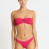 Women Bond-Eye Bikini Tops | Sign Brief|Raspberry