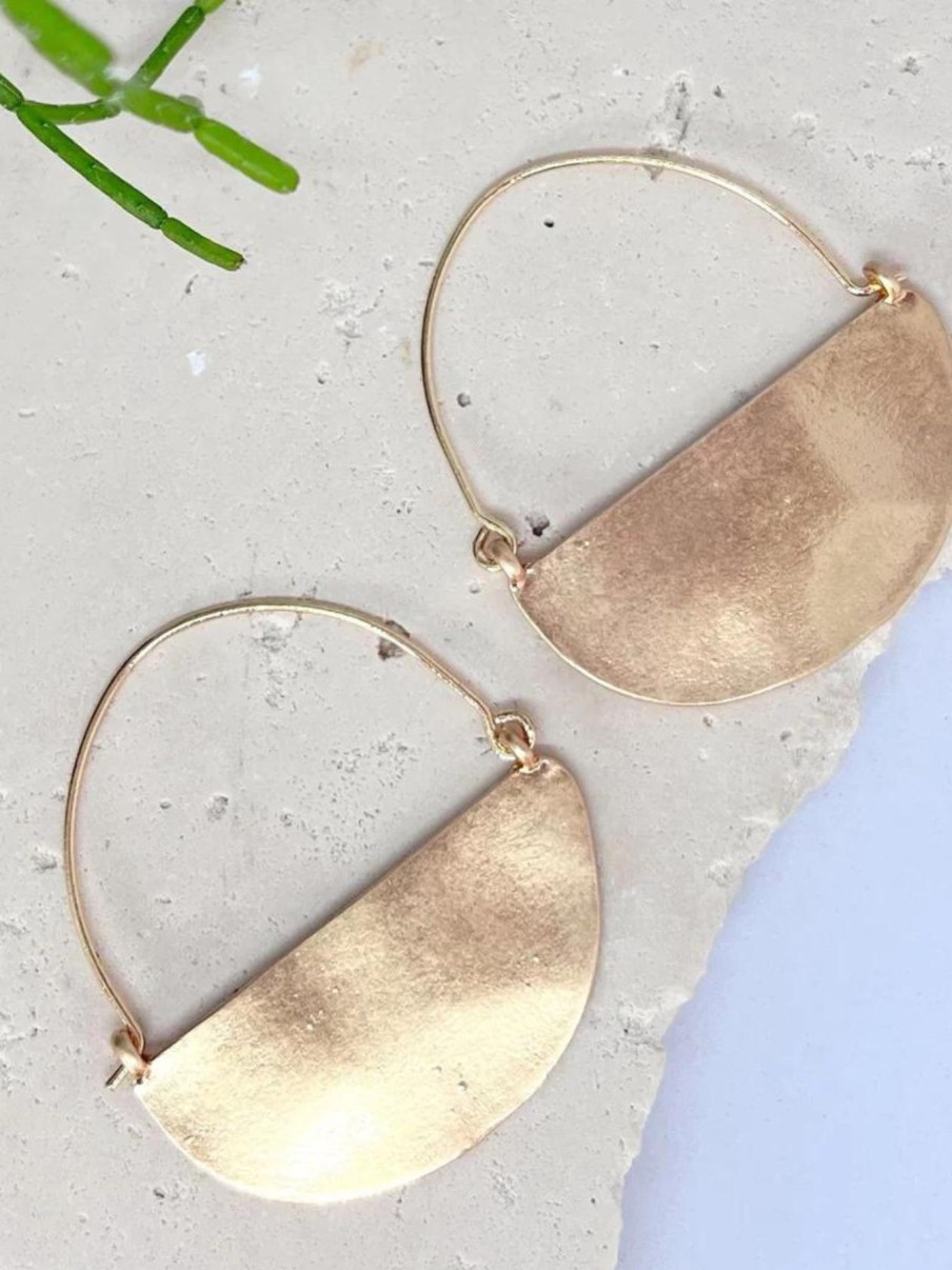 Women We The Cartel Jewellery | Tilly Earrings|Gold