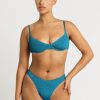 Women Bond-Eye Bikini Tops | Gracie Balconette|Ocean Shimmer
