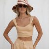 Women LJC Designs Tops | Hazel Crop