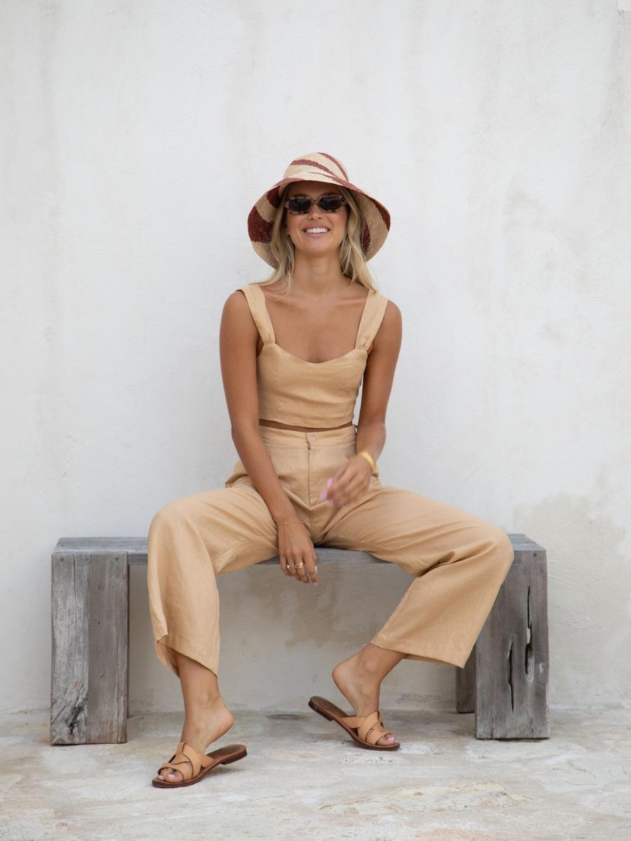Women LJC Designs Tops | Hazel Crop