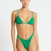 Women Bond-Eye Bikini Bottoms | Sinner Brief|Emerald Tiger