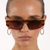 Women BANBE Sunglasses | The Gemma|Stripe Honey Tort-Brown